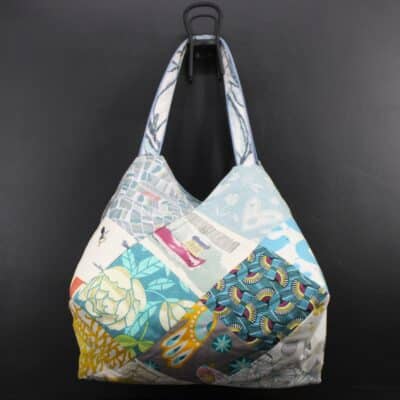 Un air de patchwork en turquoise
