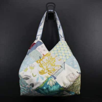 Un air de patchwork en turquoise