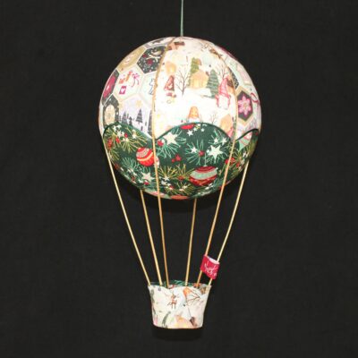 Montgolfière Gnomes et Noël