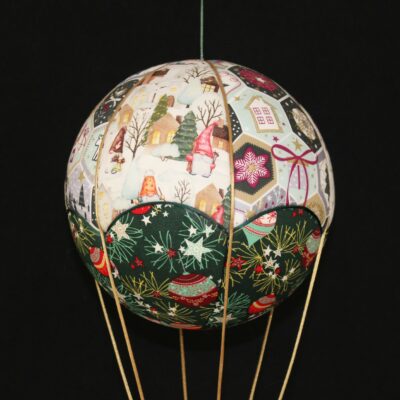 Montgolfière Gnomes et Noël