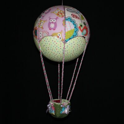 Montgolfière Drôles de chouettes