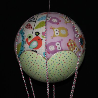 Montgolfière Drôles de chouettes